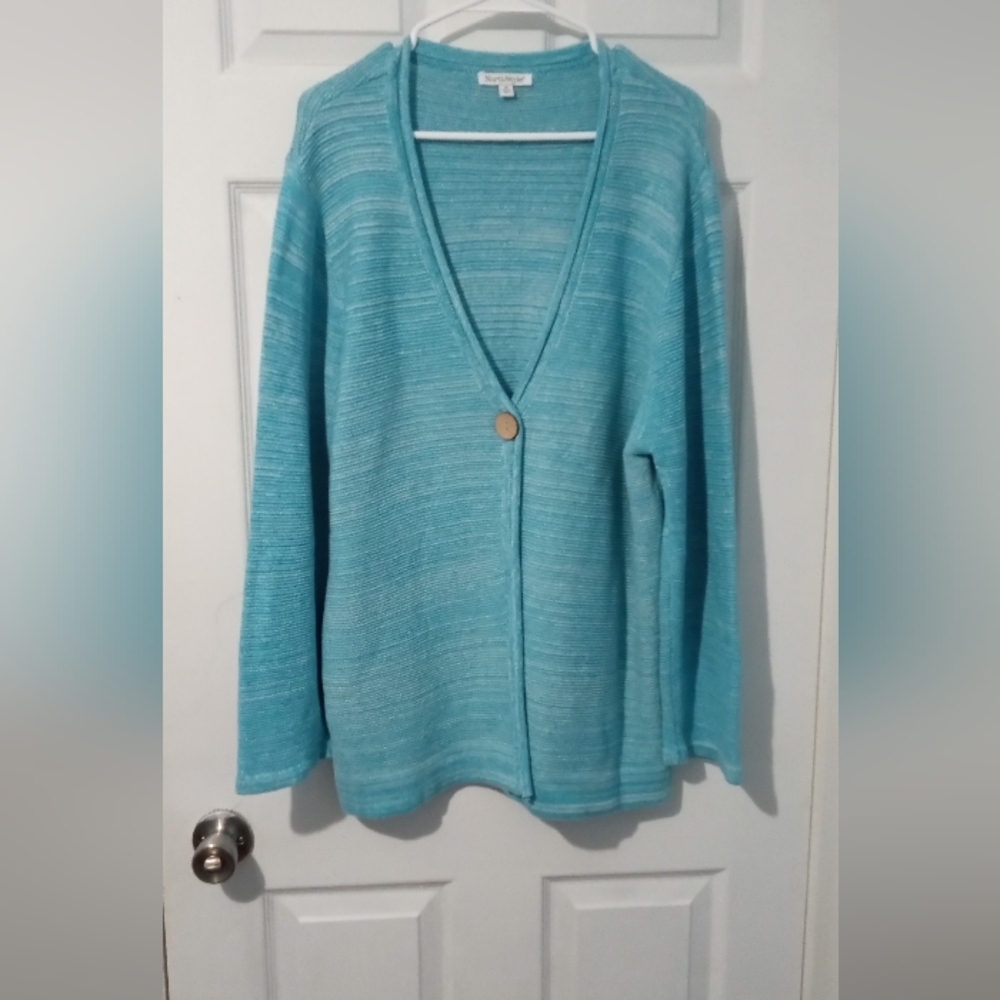 NorthStyle Aqua Knit Cardigan